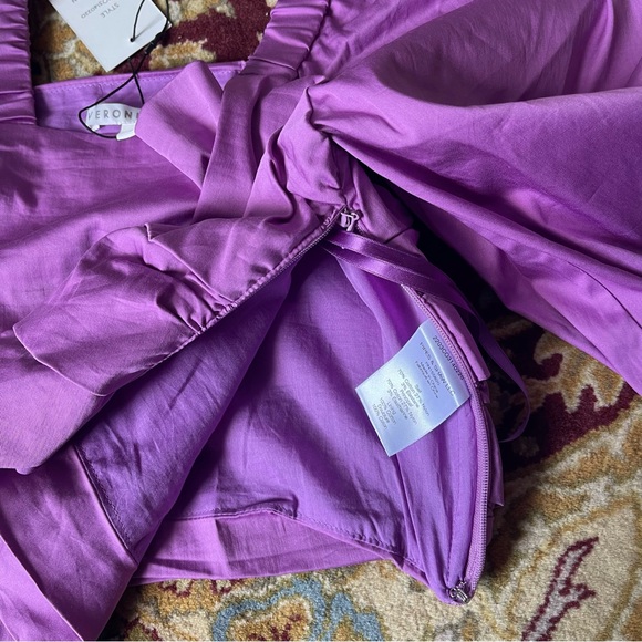 Veronica Beard Purple Top NWT - Picture 9 of 11